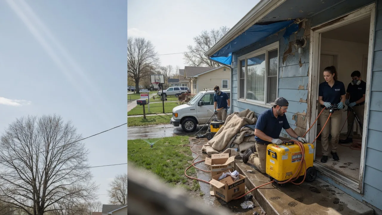 Basement Flood Cleanup in Farnhamville, IA near me
